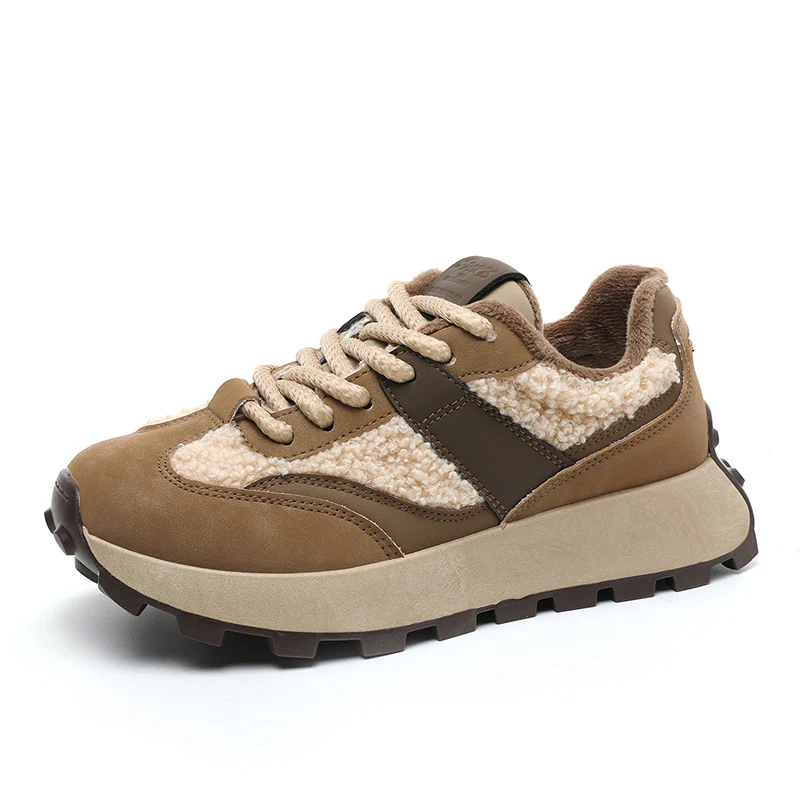 Damen Sportliche Sneakers mit Warmfutter und rutschfester Laufsohle Heidi Mode - Image 5