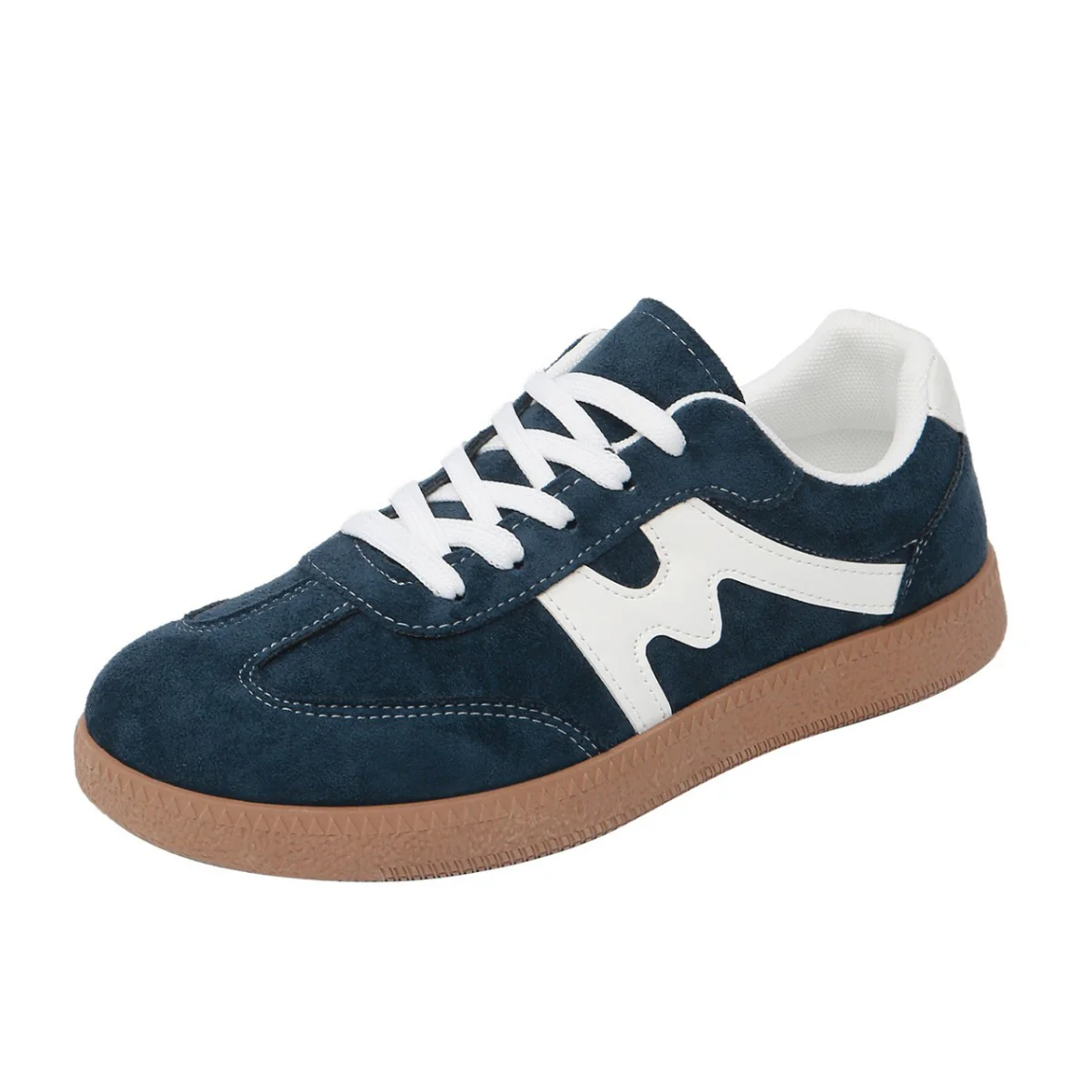 Damen Sportliche Sneakers mit weichem Veloursoberteil und rutschfester Sohle Heidi Mode - Image 5