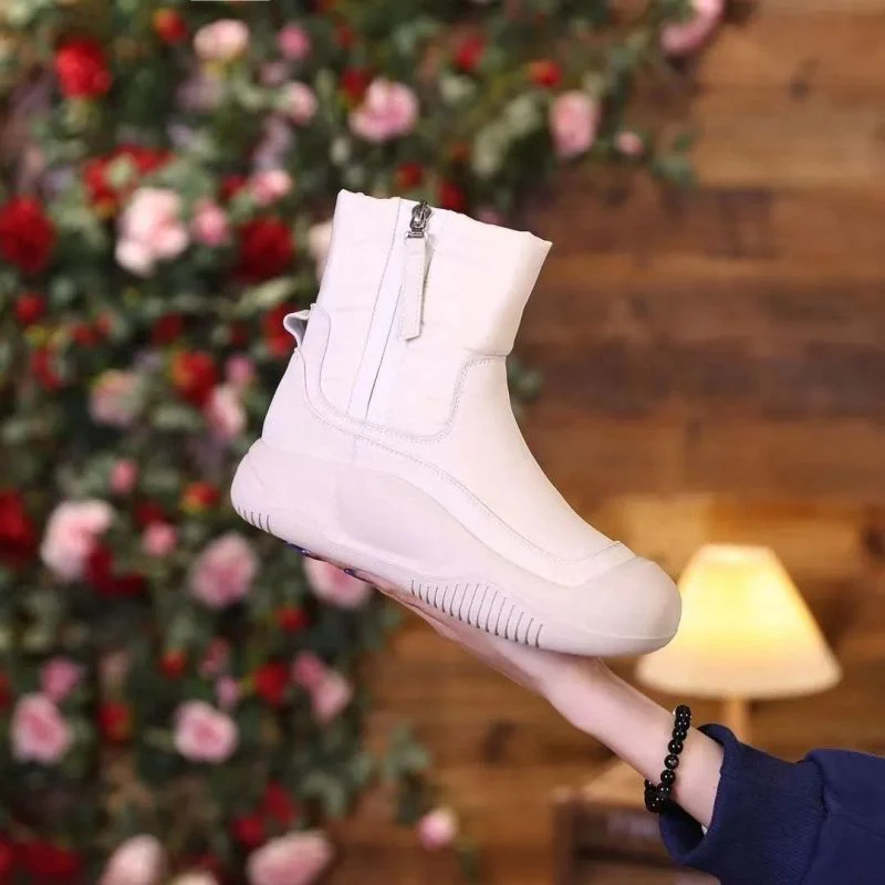 Damen sportliche Stiefel mit elastischem Schaft und rutschfester Sohle Heidi Mode - Image 2