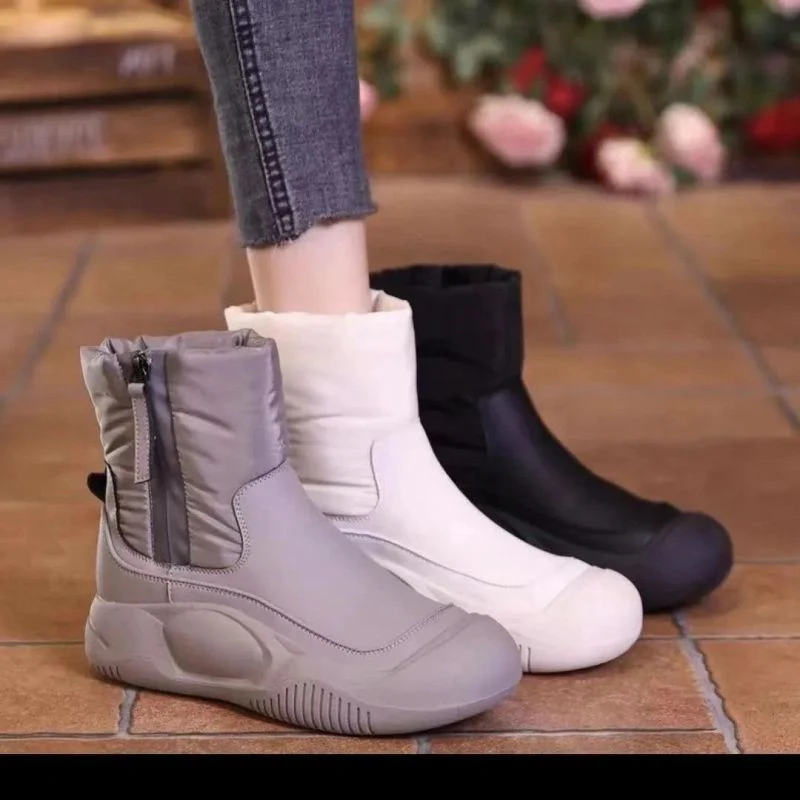 Damen sportliche Stiefel mit elastischem Schaft und rutschfester Sohle Heidi Mode - Image 4