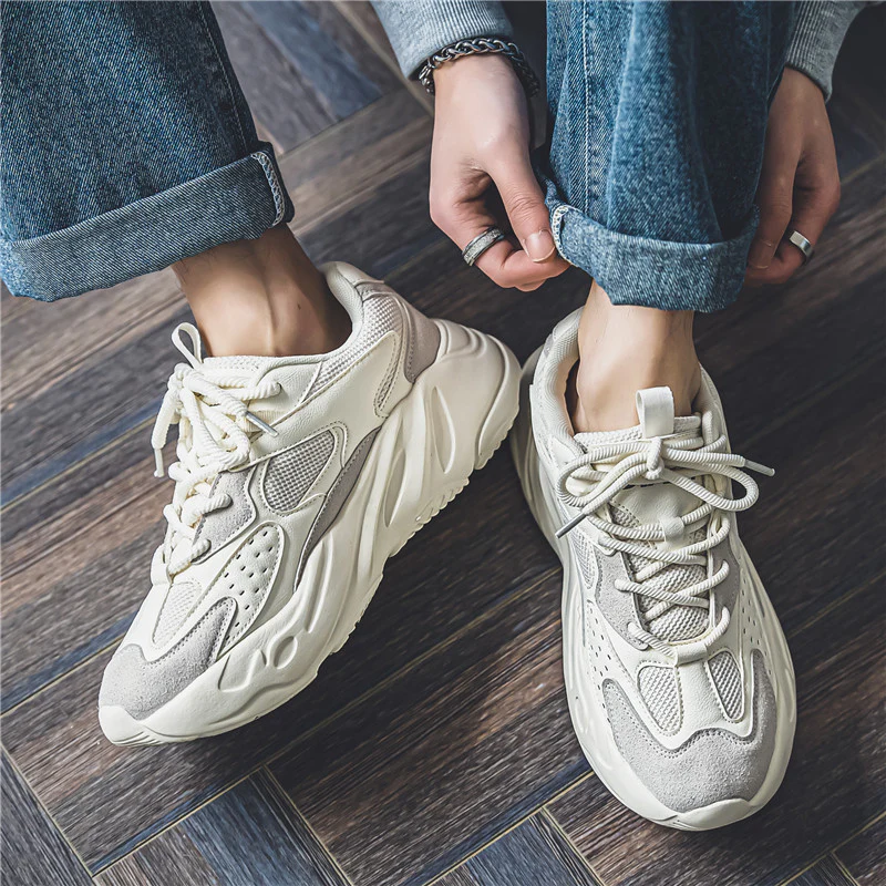 Damen Sportliche Street-Sneaker mit atmungsaktiver Mesh-Oberfläche und dämpfender Sohle Heidi Mode - Image 4