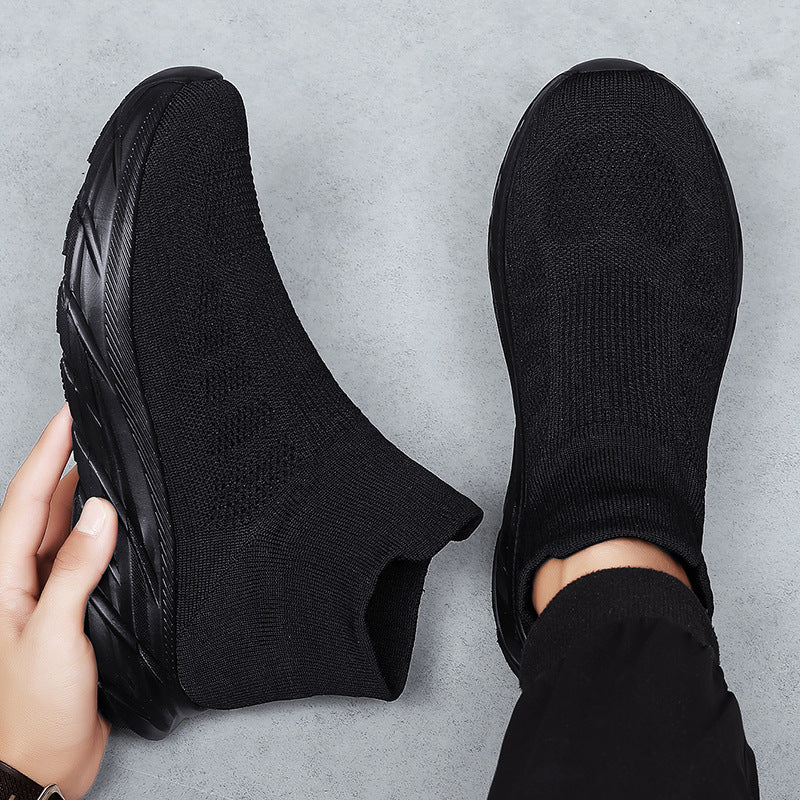 Damen Sportliche Strick-Sneaker mit elastischem Obermaterial und atmungsaktiver Sohle Heidi Mode - Image 2