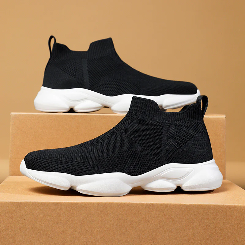 Damen Sportliche Strick-Sneaker mit funktionalem Sohlenprofil Heidi Mode - Image 2