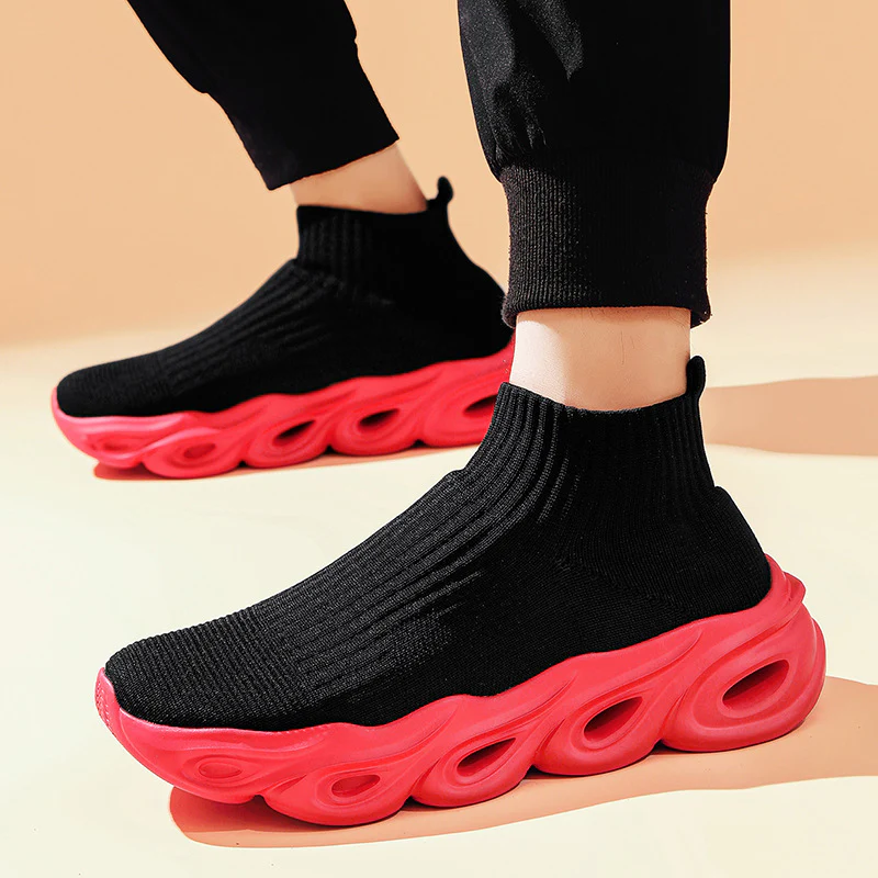Damen Sportliche Strick-Sneaker mit innovativer Sohlenkonstruktion Heidi Mode - Image 2