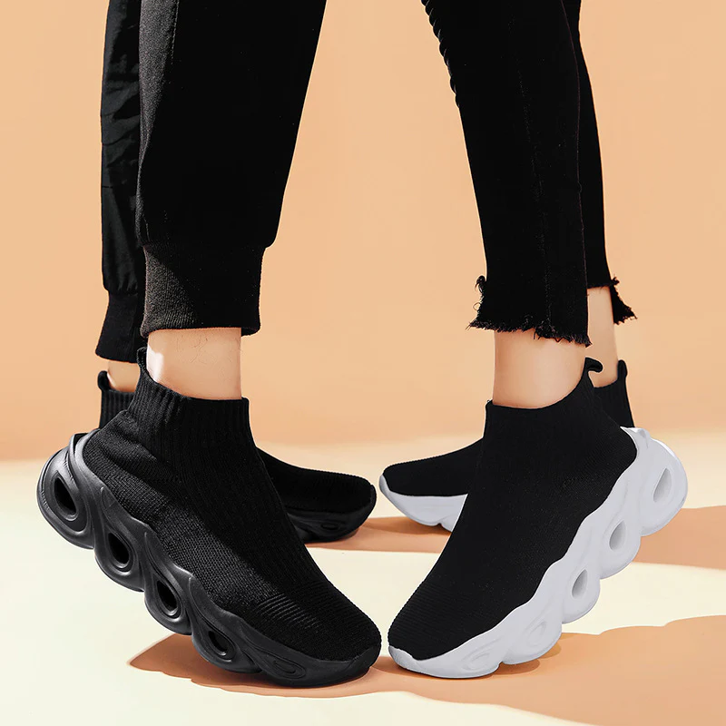 Damen Sportliche Strick-Sneaker mit innovativer Sohlenkonstruktion Heidi Mode - Image 4
