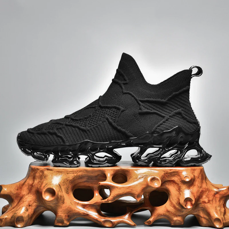 Damen Sportliche Strick-Sneaker mit rutschfester Sohle und innovativer Dämpfungstechnologie Heidi Mode - Image 11