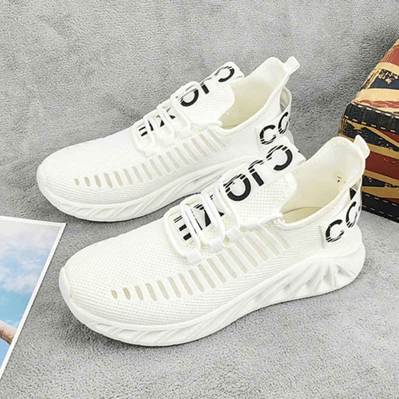 Damen Sportliche Strick-Sneakers mit Flexiblem Dämpfungssystem Heidi Mode - Image 2