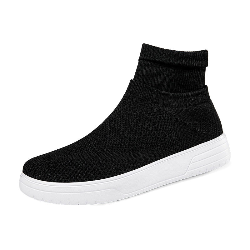Damen Sportliche Stricksneaker mit elastischem Knöchelschutz und rutschfestem Profil Heidi Mode - Image 4