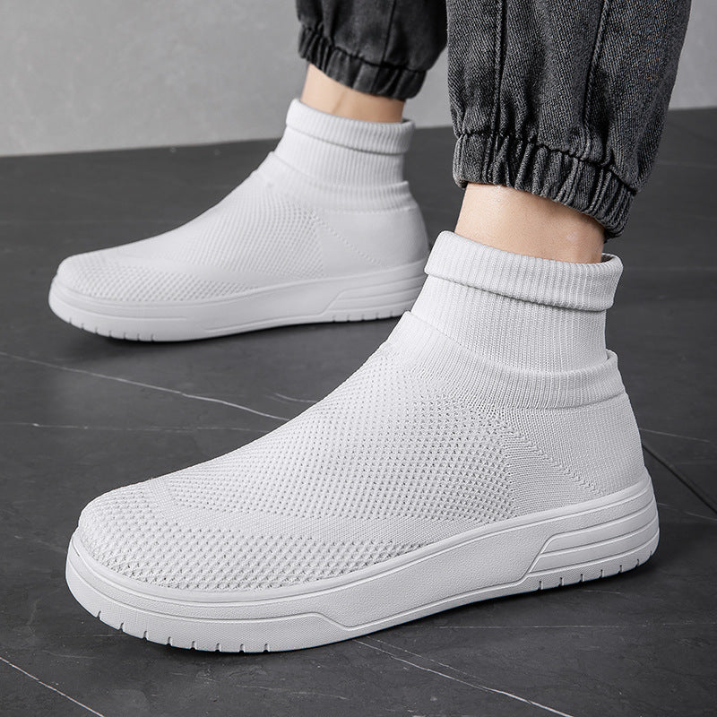 Damen Sportliche Stricksneaker mit elastischem Knöchelschutz und rutschfestem Profil Heidi Mode - Image 6