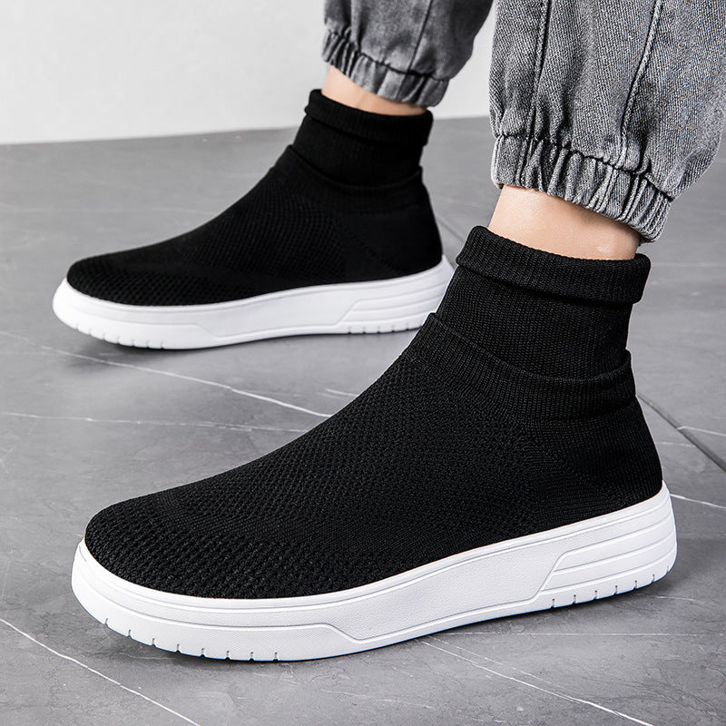 Damen Sportliche Stricksneaker mit elastischem Knöchelschutz und rutschfestem Profil Heidi Mode - Image 9