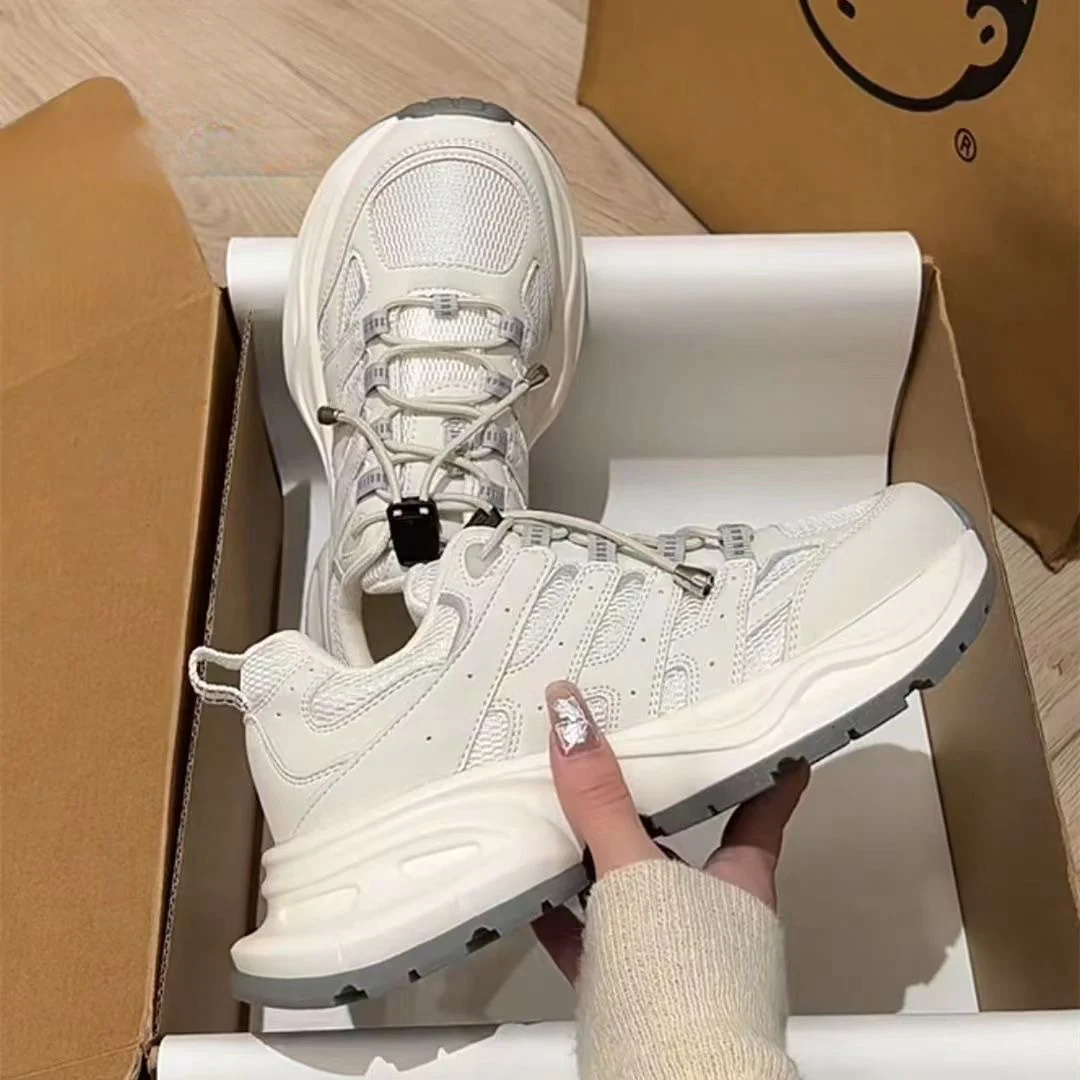 Damen Sportliche Trail-Sneaker mit atmungsaktiver Mesh-Oberfläche und rutschfester Sohle Heidi Mode