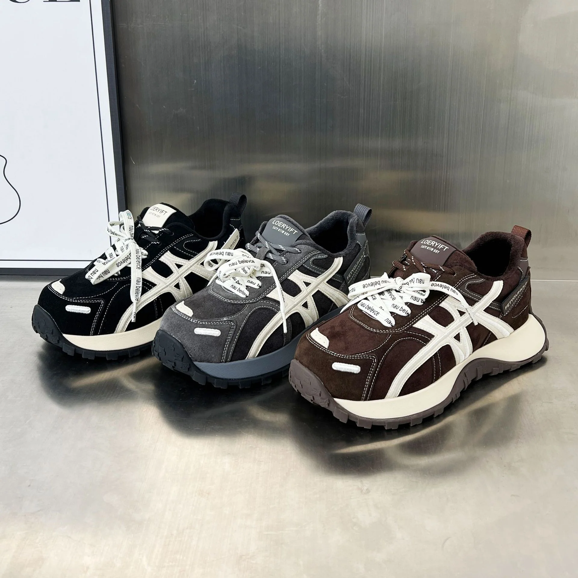 Damen Sportliche Trail-Sneakers mit rutschfester Sohle und atmungsaktivem Obermaterial Heidi Mode - Image 3