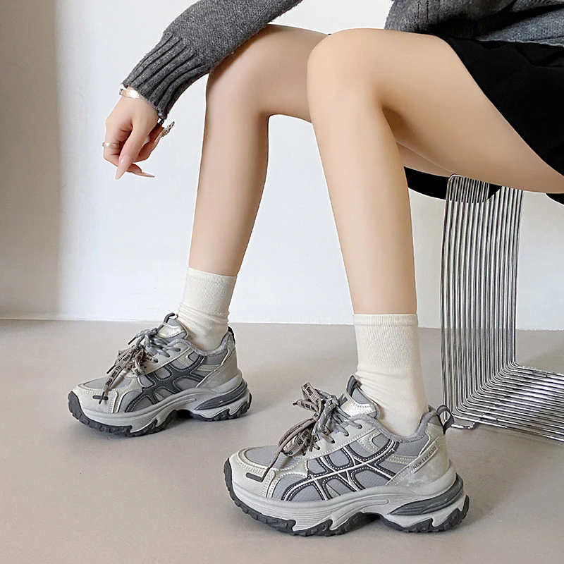 Damen Sportliche Traillaufschuhe mit dämpfenden Eigenschaften und atmungsaktivem Obermaterial Heidi Mode - Image 3