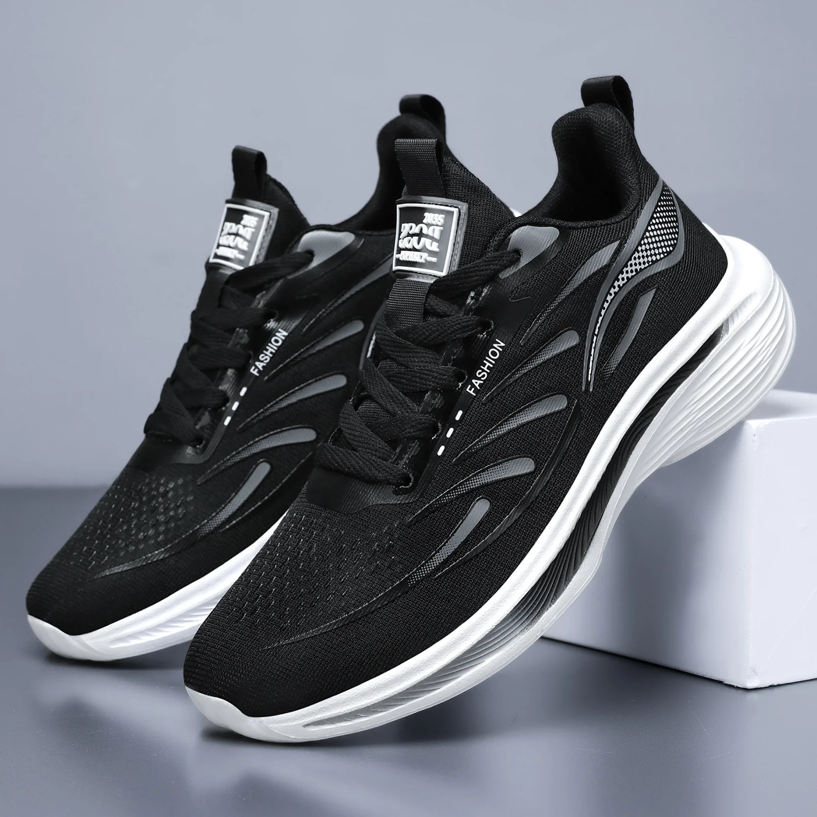 Damen Sportliche Trainingsschuhe mit atmungsaktivem Mesh-Obermaterial und dämpfender Sohle Heidi Mode - Image 2
