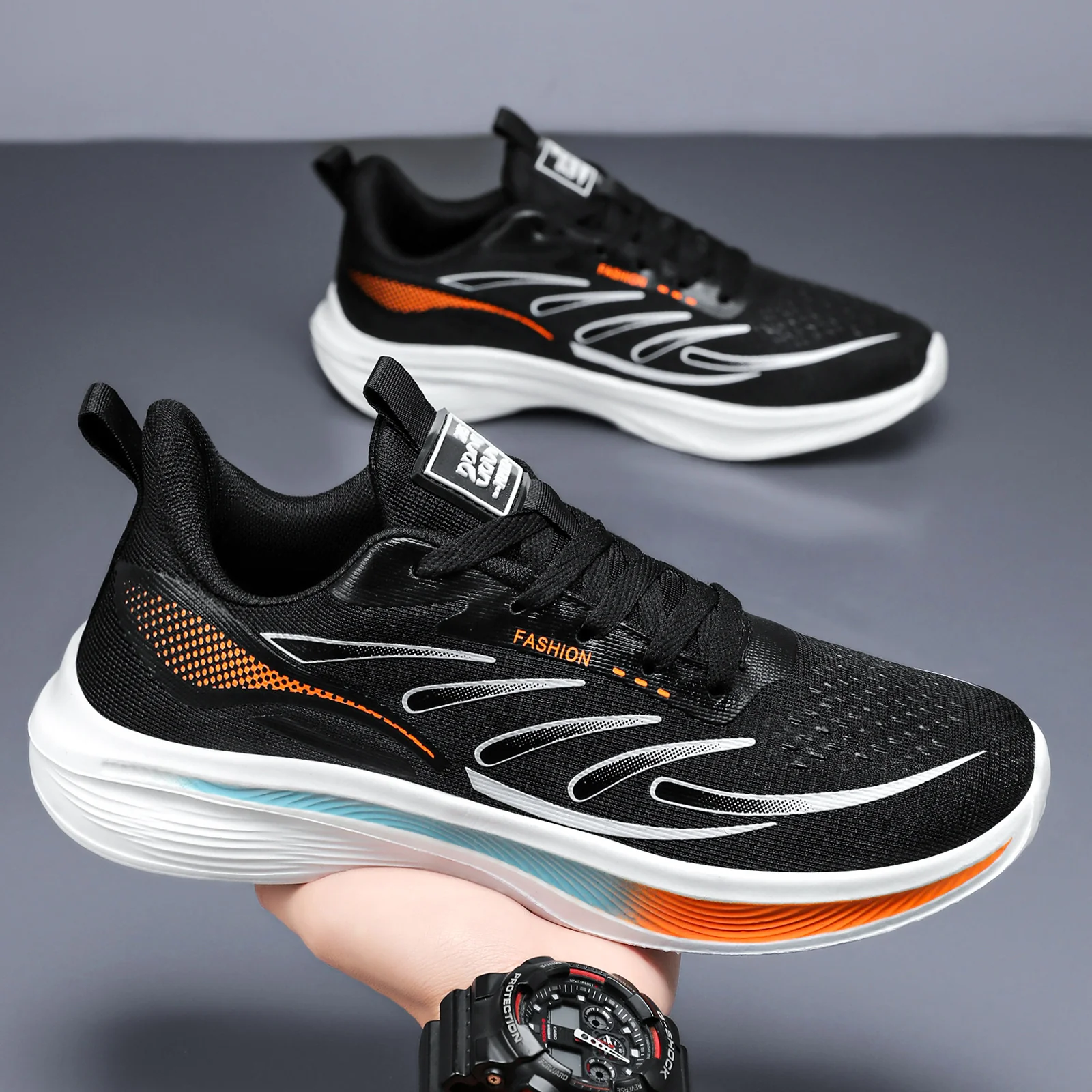 Damen Sportliche Trainingsschuhe mit atmungsaktivem Mesh-Obermaterial und dämpfender Sohle Heidi Mode - Image 3