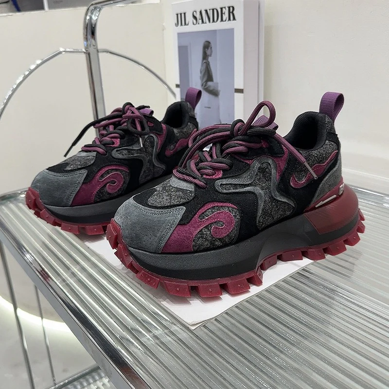 Damen sportliche Trekking Sneakers Heidi Mode - Image 7