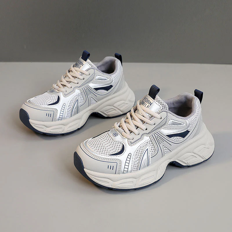Damen Sportliche Trend-Sneaker mit atmungsaktivem Obermaterial und dämpfender Sohle Heidi Mode - Image 2