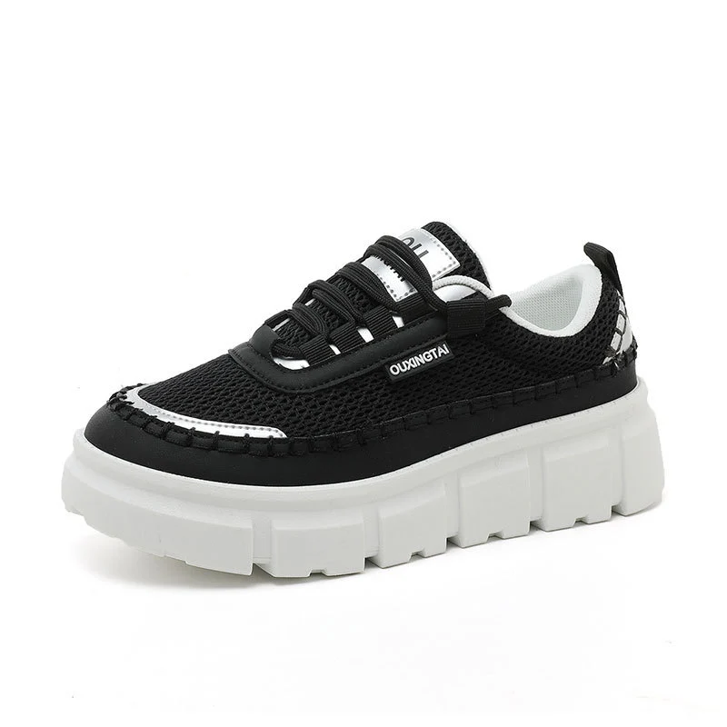 Damen Sportliche Trend-Sneaker mit Federung und atmungsaktivem Obermaterial Heidi Mode - Image 5