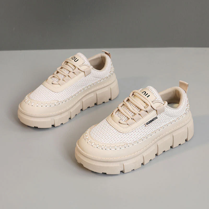 Damen Sportliche Trend-Sneaker mit Federung und atmungsaktivem Obermaterial Heidi Mode - Image 6
