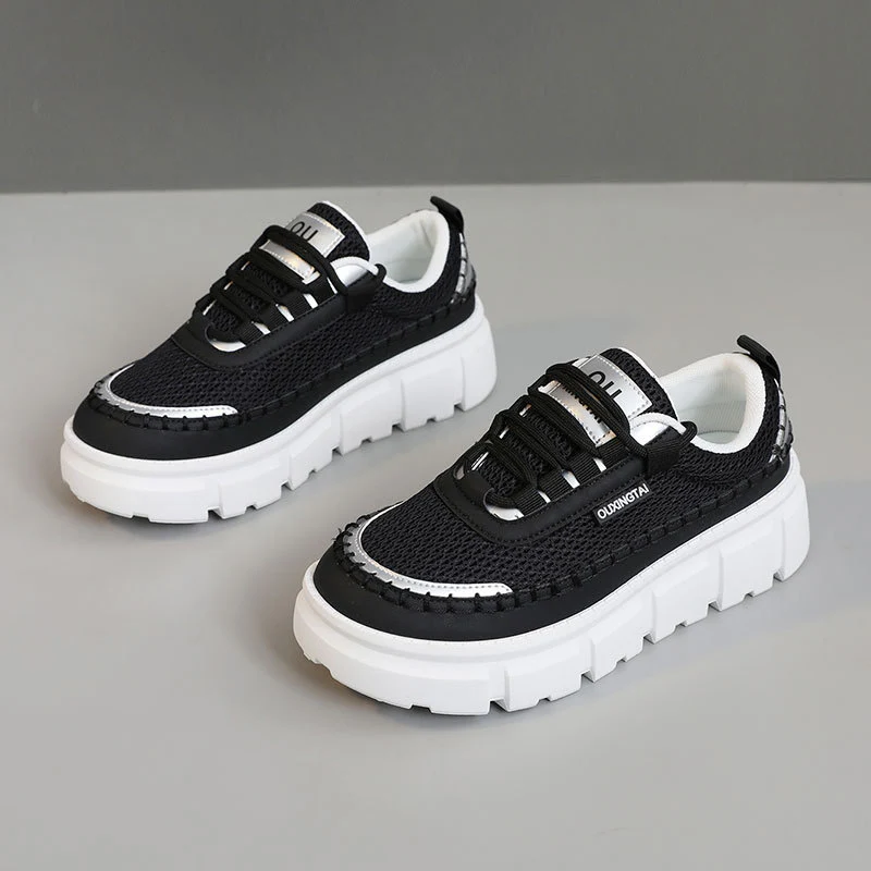 Damen Sportliche Trend-Sneaker mit Federung und atmungsaktivem Obermaterial Heidi Mode - Image 7