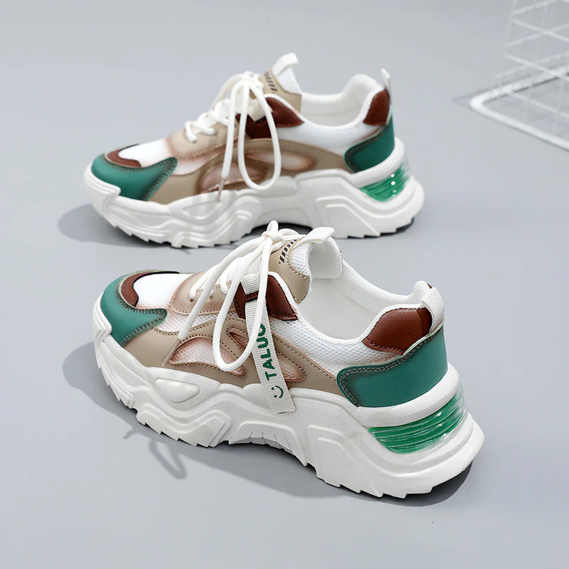 Damen Sportliche Trend Sneakers mit atmungsaktiver Obermaterialstruktur und innovativer Dämpfung Heidi Mode - Image 6