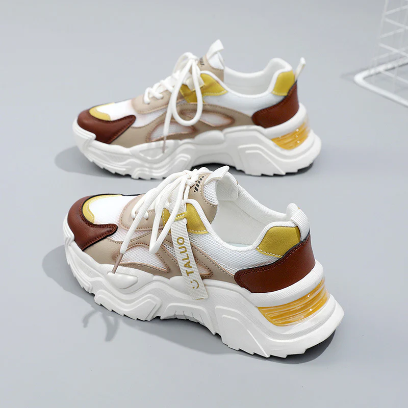 Damen Sportliche Trend Sneakers mit atmungsaktiver Obermaterialstruktur und innovativer Dämpfung Heidi Mode - Image 7