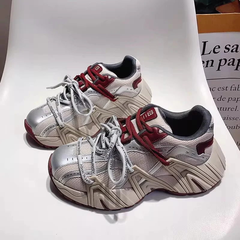 Damen Sportliche Trend Sneakers mit bequemer Dämpfungstechnologie Heidi Mode