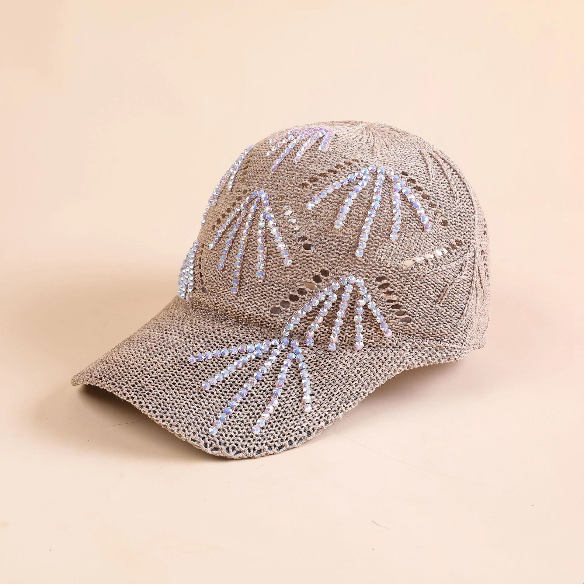 Damen Sportliche Trucker-Cap mit Funkelnden Pailletten und Atmungsaktiver Netzstruktur Heidi-Mode - Image 2