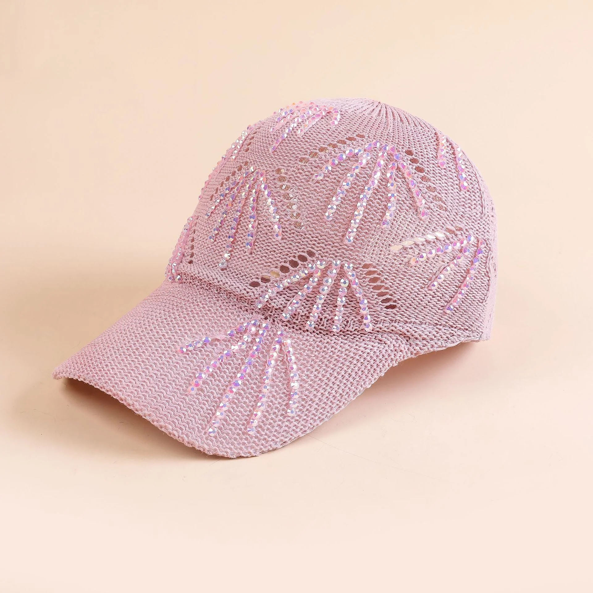 Damen Sportliche Trucker-Cap mit Funkelnden Pailletten und Atmungsaktiver Netzstruktur Heidi-Mode - Image 4
