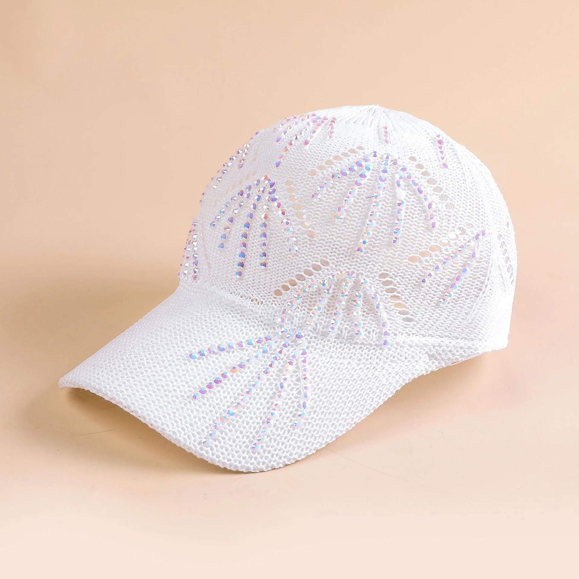 Damen Sportliche Trucker-Cap mit Funkelnden Pailletten und Atmungsaktiver Netzstruktur Heidi-Mode - Image 8
