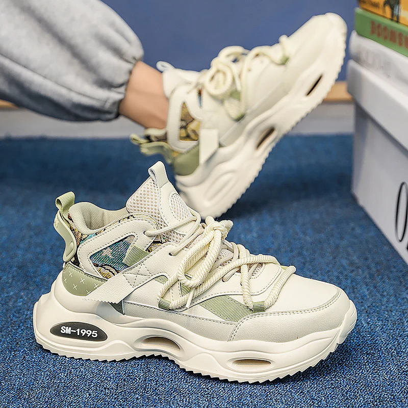 Damen sportliche und atmungsaktive High-Top Sneakers mit innovativer Dämpfungstechnologie Heidi Mode - Image 3