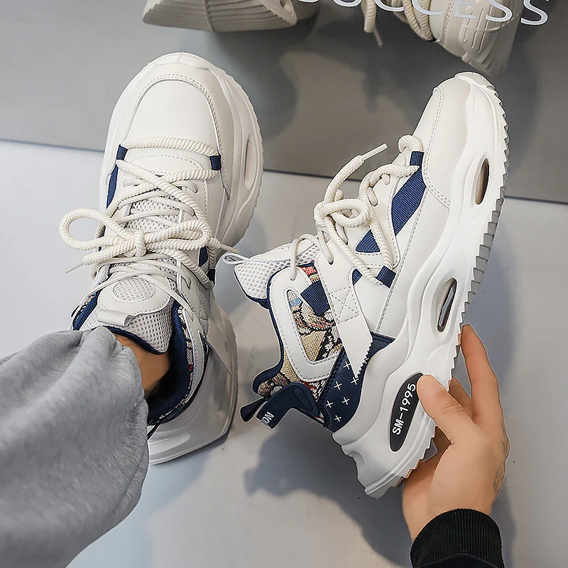 Damen sportliche und atmungsaktive High-Top Sneakers mit innovativer Dämpfungstechnologie Heidi Mode - Image 6