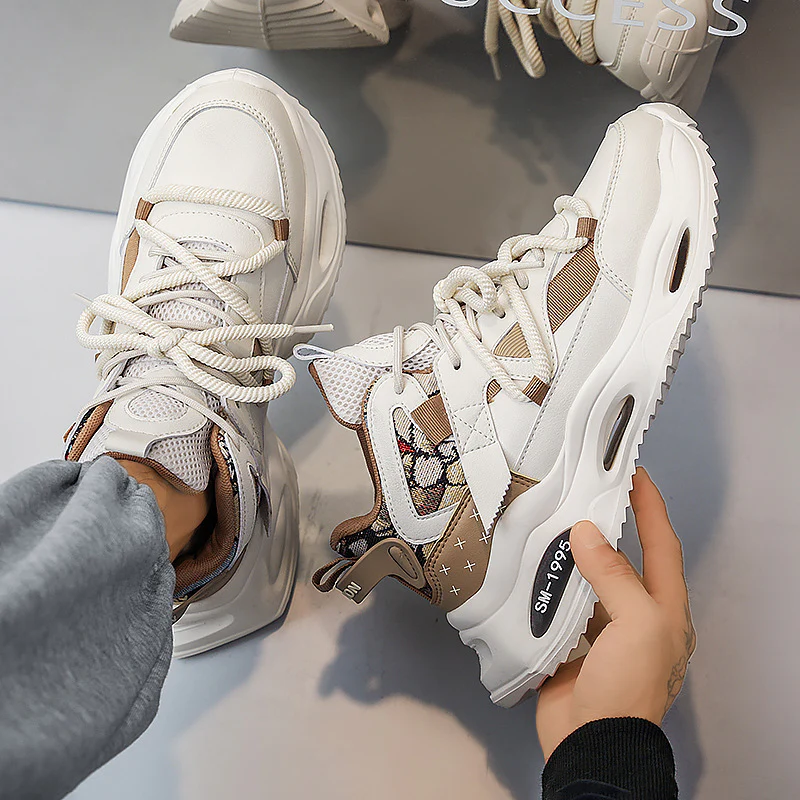 Damen sportliche und atmungsaktive High-Top Sneakers mit innovativer Dämpfungstechnologie Heidi Mode - Image 7