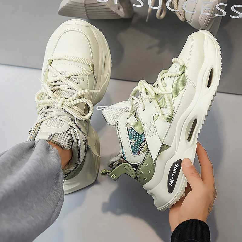 Damen sportliche und atmungsaktive High-Top Sneakers mit innovativer Dämpfungstechnologie Heidi Mode - Image 8