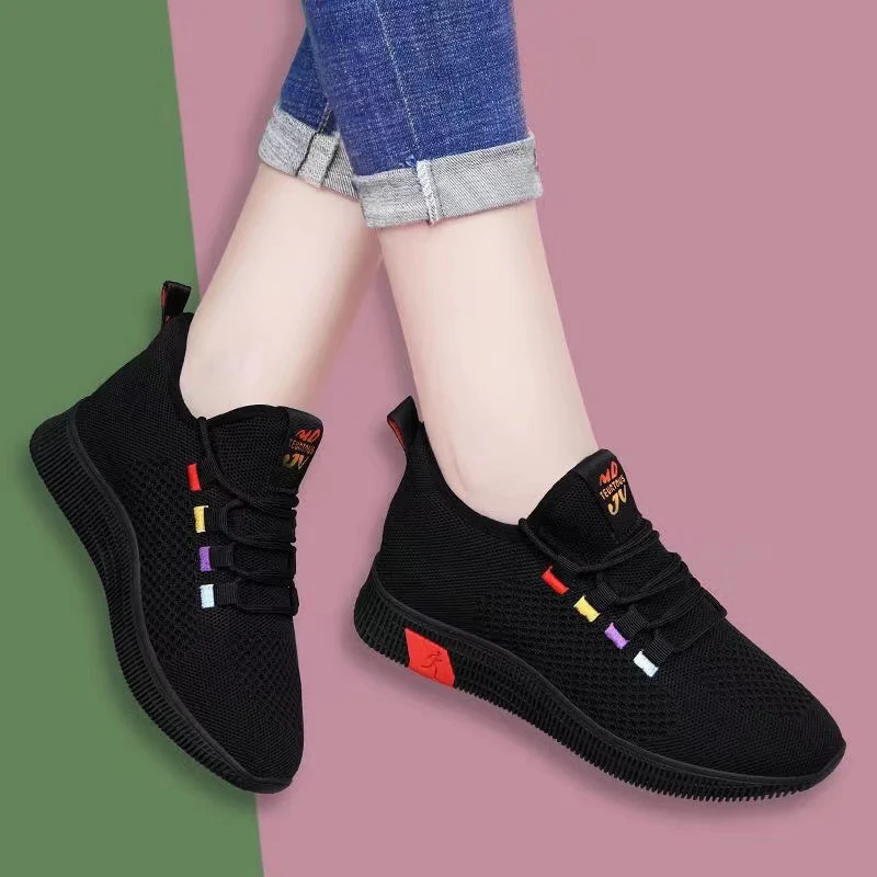 Damen Sportliche und atmungsaktive Lace-Up Sneakers Heidi Mode - Image 6