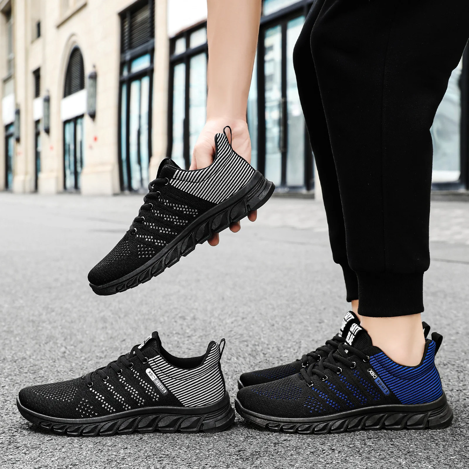 Damen Sportliche und atmungsaktive Laufschuhe mit flexibler Sohle Heidi Mode - Image 3