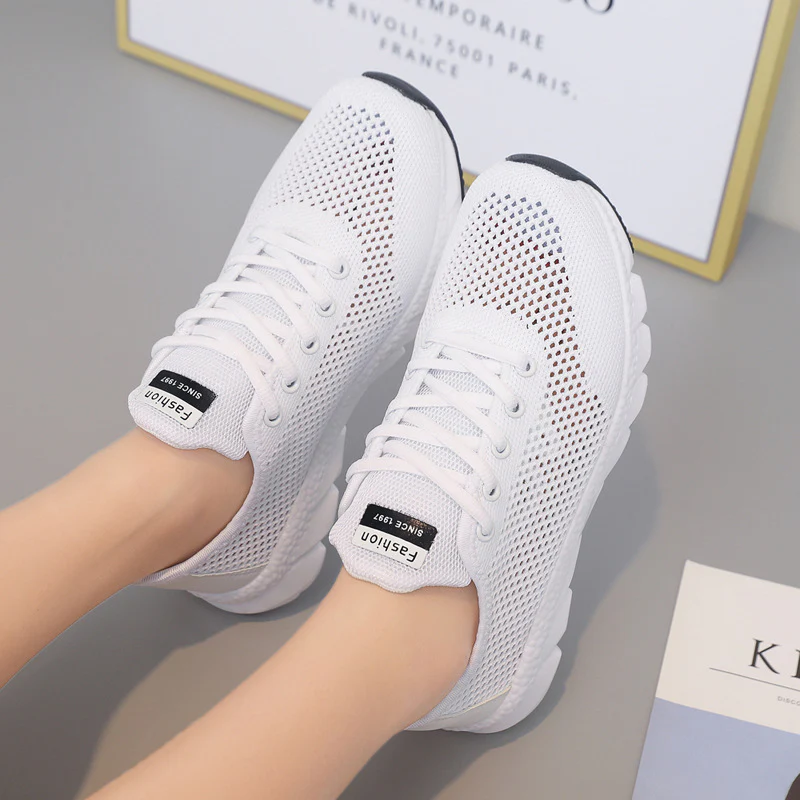Damen Sportliche und atmungsaktive Sneakers Heidi Mode - Image 3