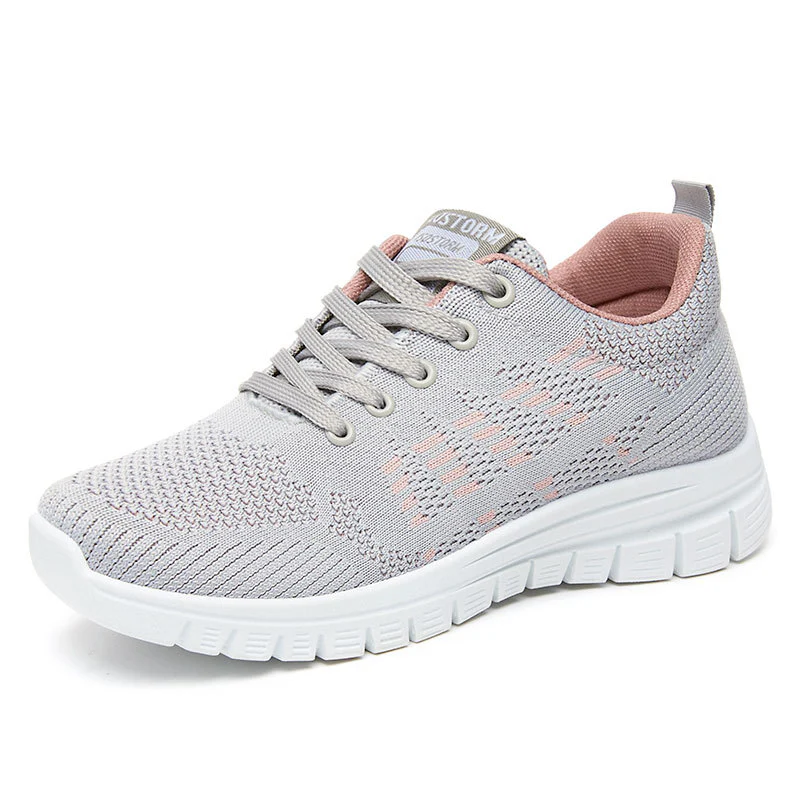 Damen Sportliche und atmungsaktive Sneakers mit elastischem Obermaterial Heidi Mode - Image 6