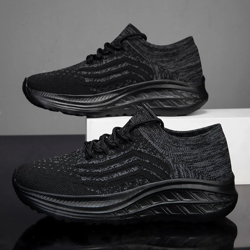 Damen Sportliche und atmungsaktive Sneakers mit elastischem Obermaterial Heidi Mode