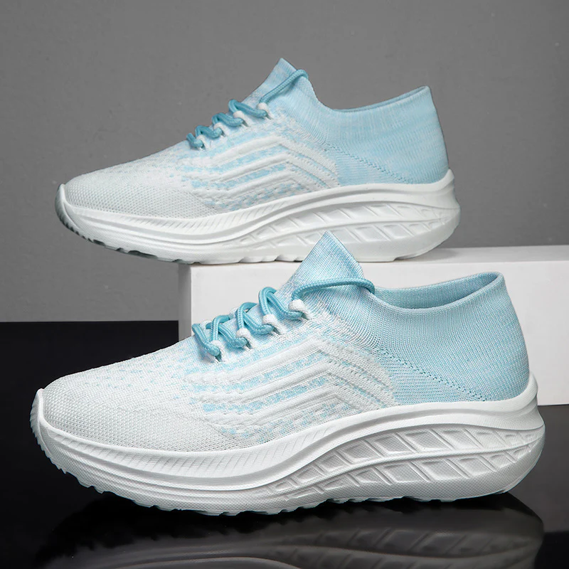 Damen Sportliche und atmungsaktive Sneakers mit elastischem Obermaterial Heidi Mode - Image 3