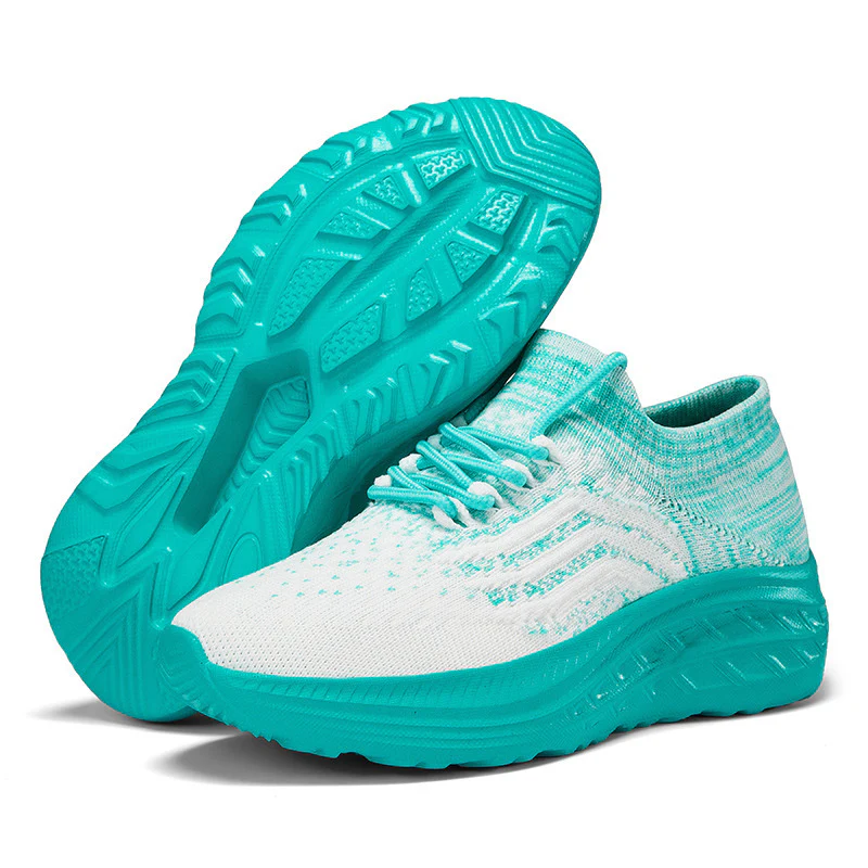 Damen Sportliche und atmungsaktive Sneakers mit elastischem Obermaterial Heidi Mode - Image 5