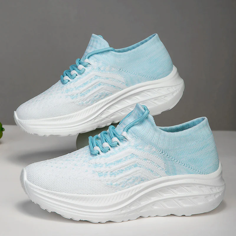Damen Sportliche und atmungsaktive Sneakers mit elastischem Obermaterial Heidi Mode - Image 6