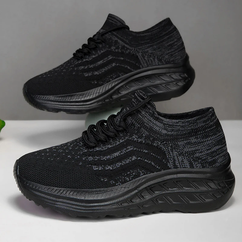 Damen Sportliche und atmungsaktive Sneakers mit elastischem Obermaterial Heidi Mode - Image 7