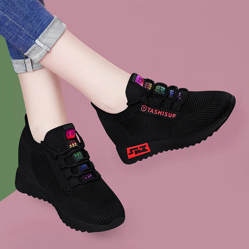 Damen Sportliche und atmungsaktive Sneakers mit ergonomischer Passform Heidi Mode - Image 2
