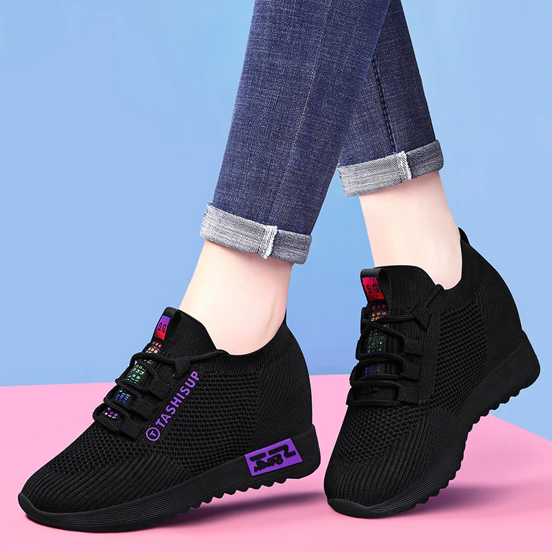 Damen Sportliche und atmungsaktive Sneakers mit ergonomischer Passform Heidi Mode - Image 3