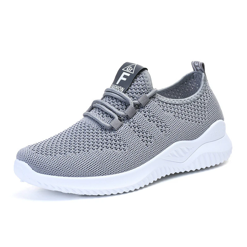 Damen Sportliche und atmungsaktive Sneakers mit flexiblem Strickoberteil Heidi Mode - Image 8