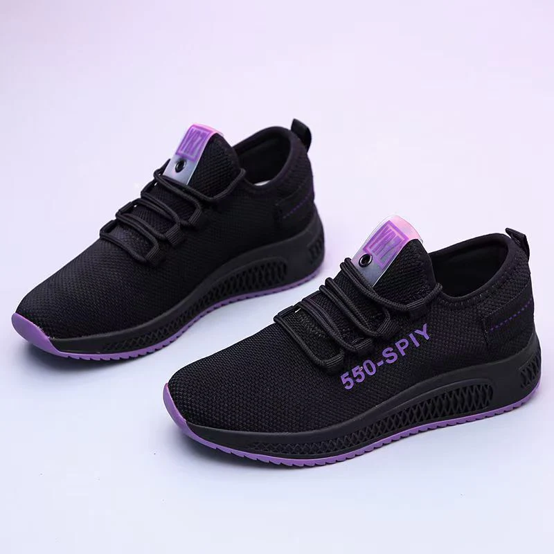 Damen Sportliche und atmungsaktive Sneakers mit rutschfester Sohle Heidi Mode