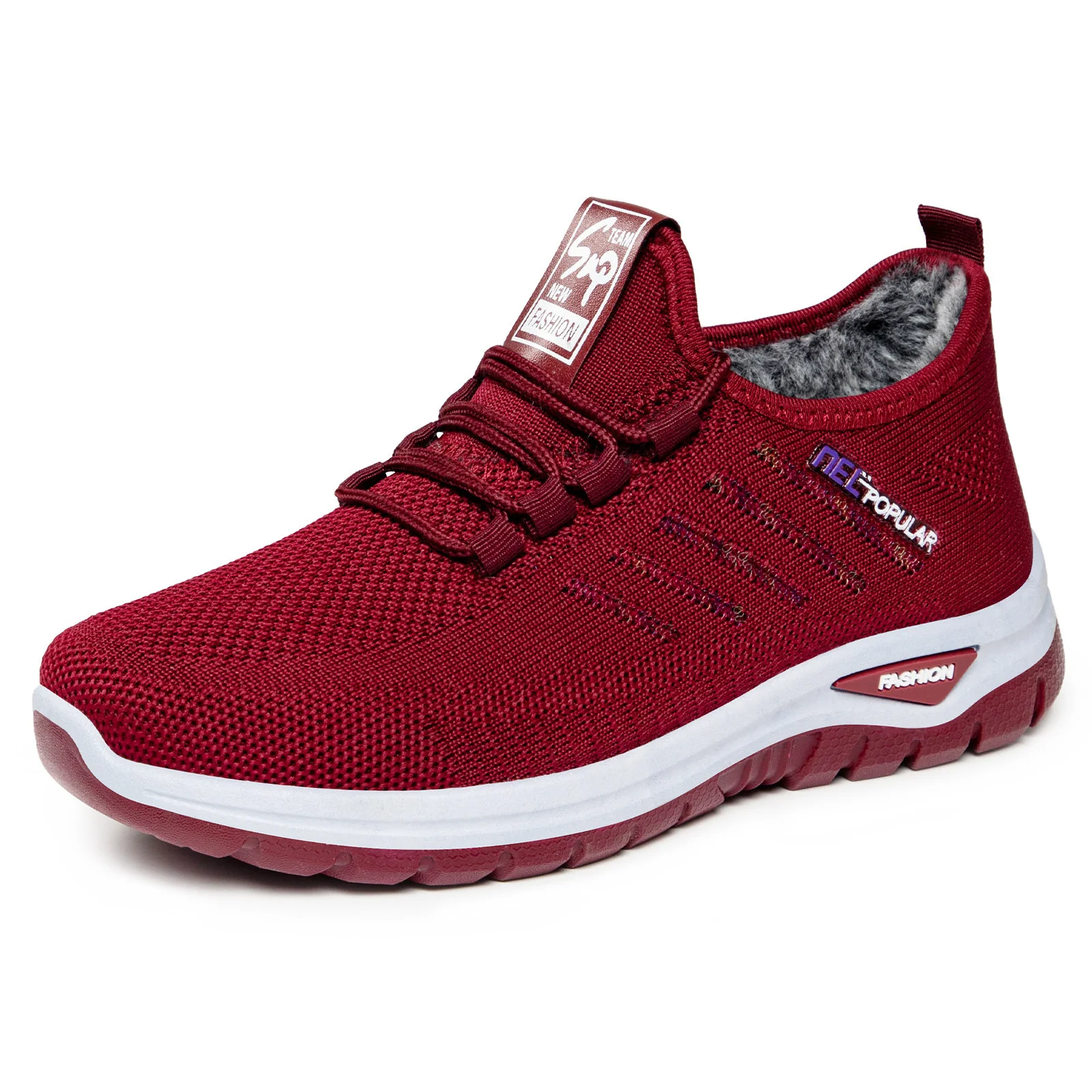 Damen Sportliche und bequeme Sneaker mit kuscheligem Innenfutter Heidi Mode - Image 5
