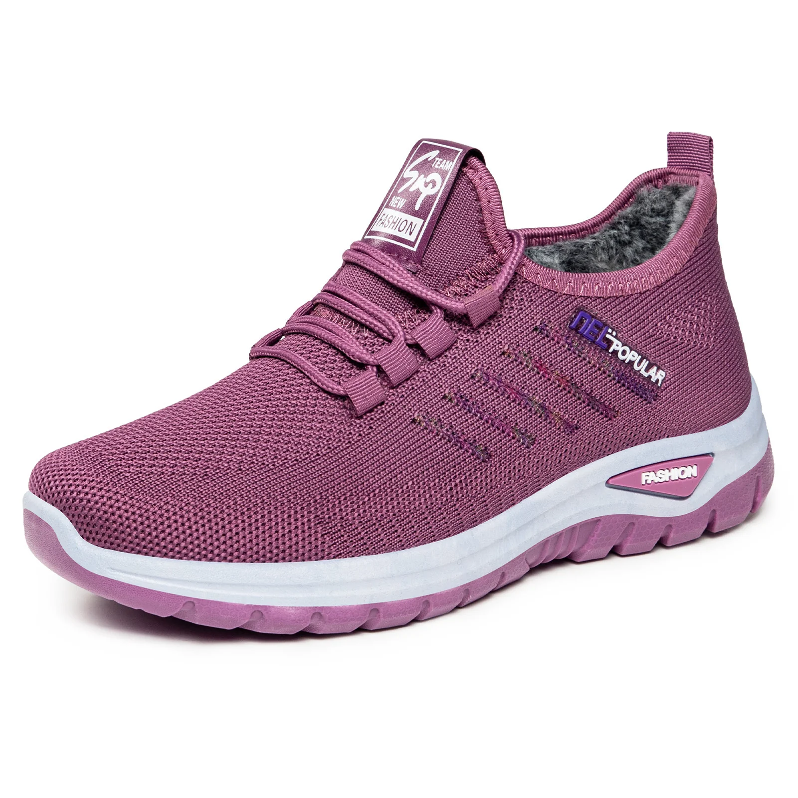 Damen Sportliche und bequeme Sneaker mit kuscheligem Innenfutter Heidi Mode - Image 8