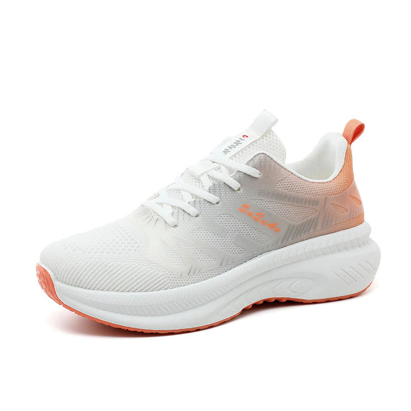 Damen Sportliche und leichte Sneakers mit atmungsaktivem Mesh-Obermaterial Heidi Mode